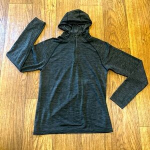 Lululemon Time To Get Dirty Get Outside Get Sweaty Mens S Hoodie Shirt EUC